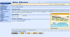 Desktop Screenshot of aitoroliveira.com